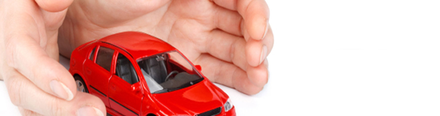 Car wrapped with hands representing Auto and Home Insurance